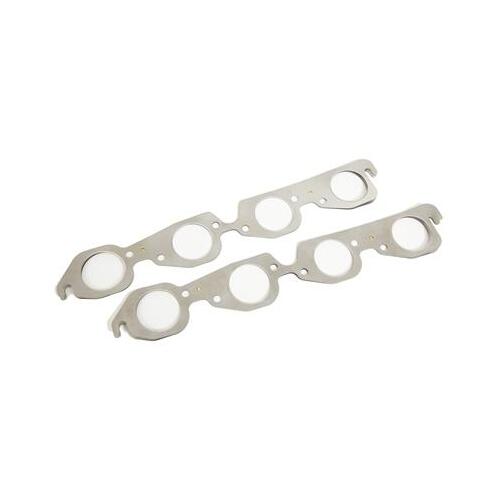 Trick Flow Exhaust Gaskets, Header, Multi-Layer Steel, Round Port, For Chevrolet, Big Block, Pair