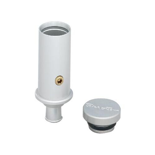 Trick Flow Filler Tube, Oil, Billet Aluminum, Natural, O-Rings, Cap, For Ford, 5.0/5.8L EFI, Kit