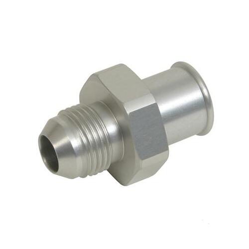 Trick Flow Fitting, Separator Tank Replacement Part, 0.750 in. Male Barb, -8 AN Threaded Male, Each