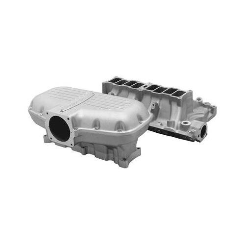 Trick Flow EFI Intake Manifold Kit, Box-R-Series, Upper and Lower Included, Silver, Aluminum, For Ford 351 Windsor, Each
