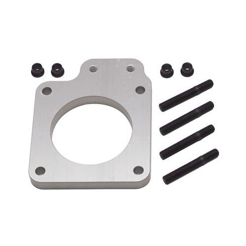Trick Flow Throttle Cable Bracket, Aluminum, Natural, For Ford, SFI, 5.0, with 75mm Throttle Body, Each