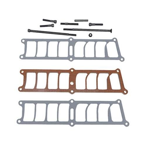 Trick Flow EFI Intake Manifold Heat Spacer Kit, Phenolic, 3/8 in, Holley EFI Intakes, For Ford 5.0L, Each