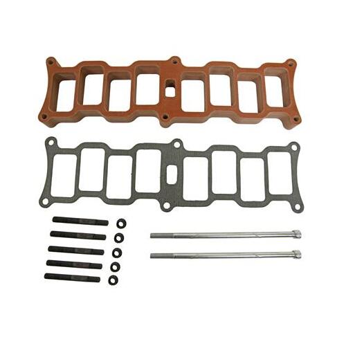 Trick Flow EFI Intake Manifold Heat Spacer Kit, Phenolic, 1 in., R-Series Intakes, For Ford 5.0L/351W, Each