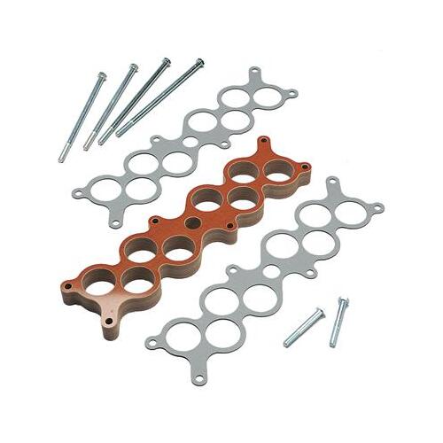 Trick Flow EFI Intake Manifold Heat Spacer Kit, Phenolic, 1 in, For Ford Racing Cobra EFI Intakes, For Ford 5.0L, Each