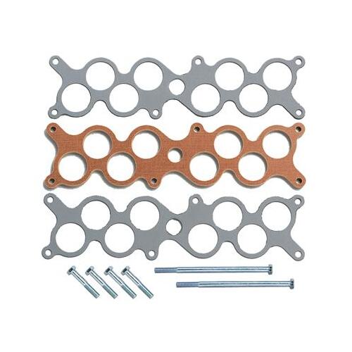 Trick Flow EFI Intake Manifold Heat Spacer Kit, Phenolic, 3/8 in, For Ford Racing GT-40 EFI Intakes, For Ford 5.0L, Each