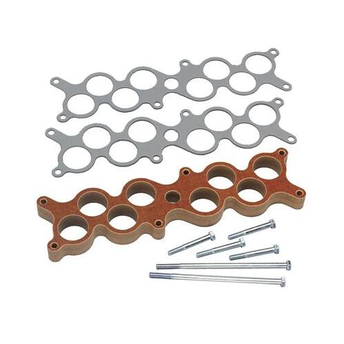 Trick Flow EFI Intake Manifold Heat Spacer Kit, Phenolic, 1 in, For Ford Racing GT-40 EFI Intakes, For Ford 5.0L, Each
