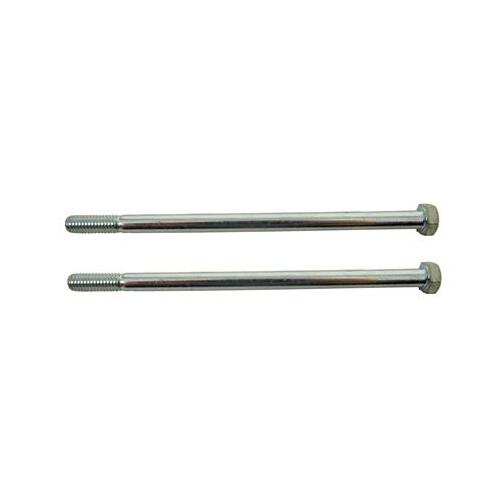 Trick Flow Bolt, Hex Head, Steel, Zinc Plated, 5/16 in.-18 RH Thread, 6.000 in. UHL, Each