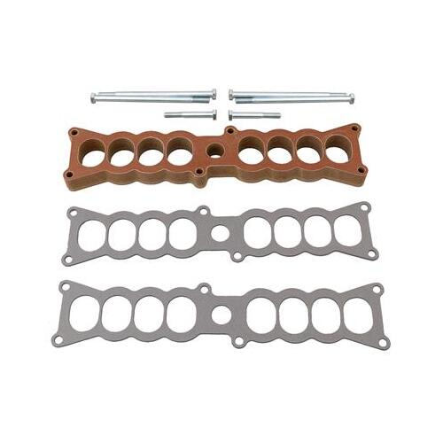 Trick Flow EFI Intake Manifold Heat Spacer Kit, Phenolic, 1 in, Factory-Style Intakes, 1994-95 For Ford 5.0L H.O. Each