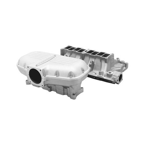 Trick Flow EFI Intake Manifold Kit, Box-R-Series, Upper and Lower Included, Natural, Aluminum, For Ford 351 Windsor, Each