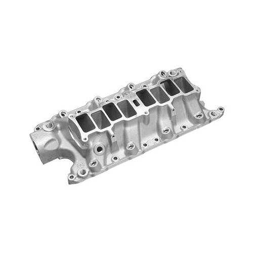 Trick Flow EFI Intake Manifold, Lower Only, R-Series and Box-R-Series, Natural Finish, Aluminum, For Ford 5.0L, Each