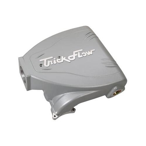 Trick Flow EFI Intake Manifold, Upper Plenum Only, StreetBurner®, Silver Powdercoat, Aluminum, For Ford 5.0L, Each