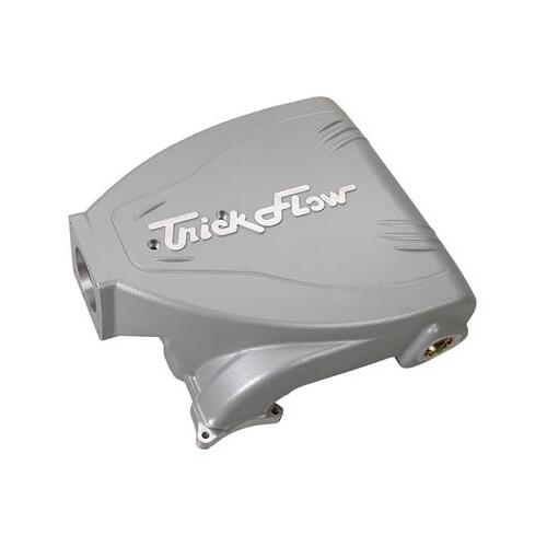 Trick Flow EFI Intake Manifold, Upper Plenum Only, StreetBurner , Silver Powdercoat, Aluminum, For Ford 5.0L, Each
