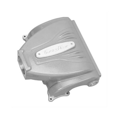 Trick Flow EFI Intake Manifold, Upper Plenum Only, R-Series, 90mm, Silver, Aluminum, For Ford 5.0L/351 Windsor/351C, Each