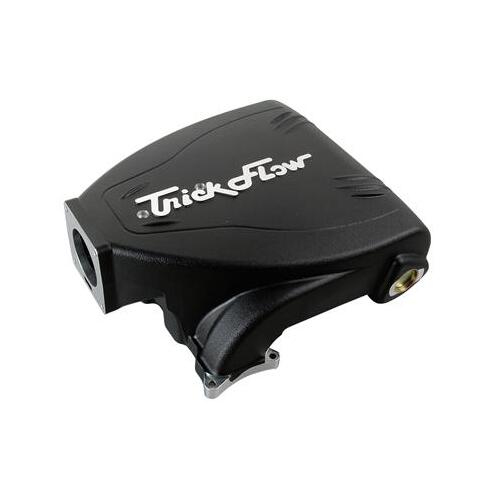 Trick Flow EFI Intake Manifold, Upper Plenum Only, StreetBurner , Black Powdercoat, Aluminum, For Ford 5.0L, Each