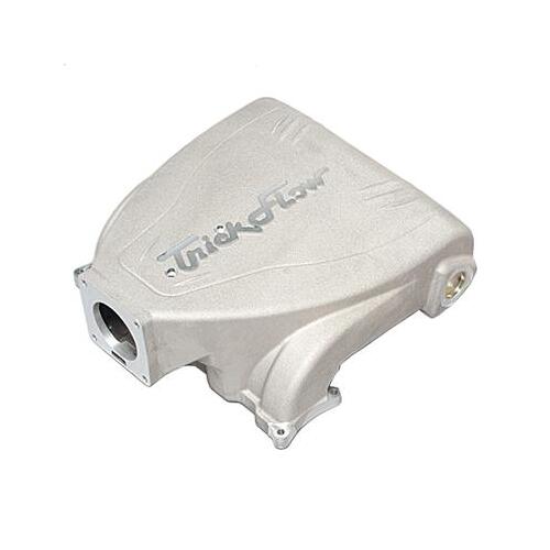 Trick Flow EFI Intake Manifold, Upper Plenum Only, Track Heat®, Natural Finish, Aluminum, For Ford 5.0L, Each