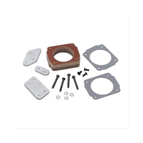 Trick Flow Throttle Body Spacer, Phenolic, Natural, 1 in, For Ford, Pickup, SUV, Each