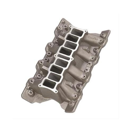 Trick Flow EFI Intake Manifold, Lower Only, R-Series and Box-R-Series, Natural Finish, Aluminum, For Ford 351C, Each