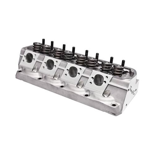 Trick Flow Cylinder Head, High Port® 225, CNC Comp Port, Assy, 58cc CNC Chambers, 1.56" Spr, Ti Retain, Small For Ford, Each
