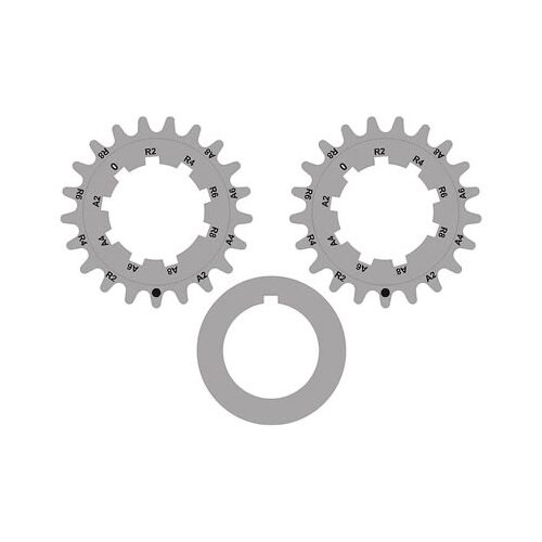 Trick Flow Crankshaft Sprockets, Adjustable, Billet Steel, Set