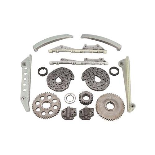 Trick Flow Timing Chain and Gear Set, Link Belt Style, For Ford Modular V8, 4.6L, Kit