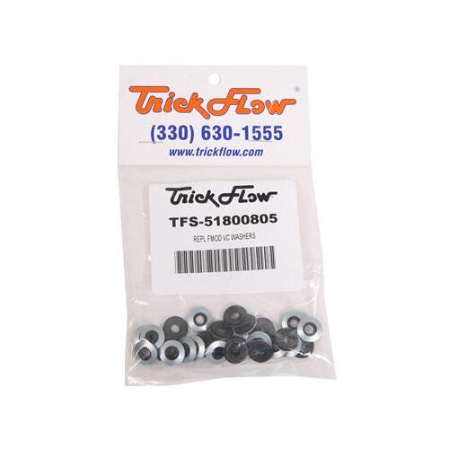 Trick Flow Valve Cover Sealing Washers, Steel/Rubber, Set of 27,