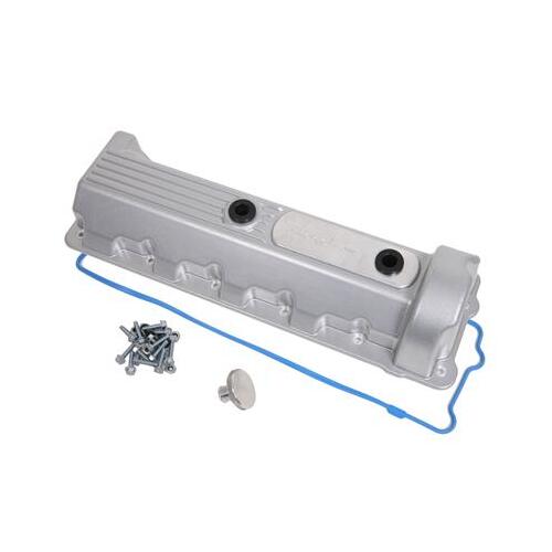 Trick Flow Valve Cover, Stock Height, Romeo Engines, 11-Bolt, Right Side, Aluminum, Silver, For Ford 4.6L/5.4L 2V, Each