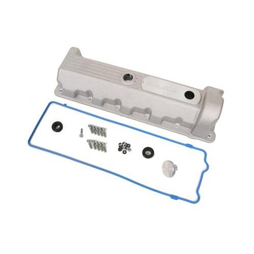 Trick Flow Valve Cover, Stock Height, Romeo Engines, 11-Bolt, Right Side, Aluminum, Natural, For Ford 4.6L/5.4L 2V, Each