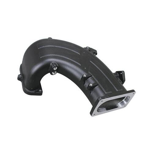 Trick Flow EFI Intake Manifold, Upper Plenum Only, Track Heat®, Dual 57mm, Black, Aluminum, For Ford 4.6L 2V, Each