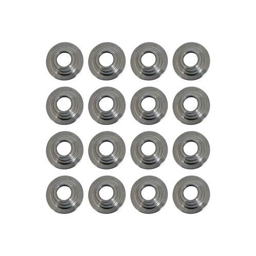 Trick Flow Valve Spring Retainers, Steel, .875 in. Outside Diameter, .620 in. Inside Diameter, Set of 8