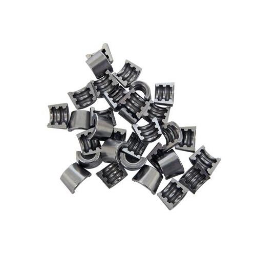 Trick Flow Valve Locks, Forged, Hardened Steel, 7 Degree, 3-Groove, 7mm Valve Stem, Set of 16