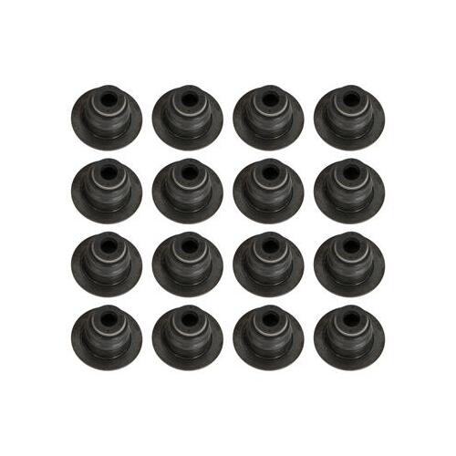 Trick Flow Valve Stem Seals, Viton , Positive Stop, 0.493 in. Guide, 7mm Valve Stem, Set of 8
