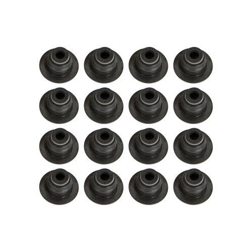 Trick Flow Valve Stem Seals, Viton®, Positive Stop, 0.493 in. Guide, 7mm Valve Stem, Set of 8