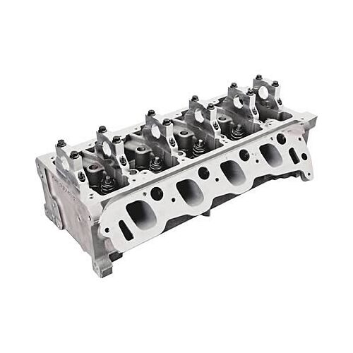 Trick Flow Cylinder Head, Twisted Wedge® 185, Fast As Cast®, Assy, 44cc Chambers, 125 Lb. Springs, For Ford 4.6/5.4L 2V, Each