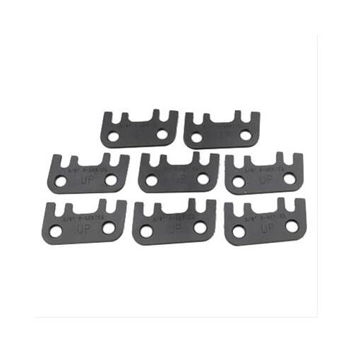 Trick Flow Guideplates, Flat, 3/8 in. Pushrod Size, For Ford, 302, 351W, R-Series, Set of 8