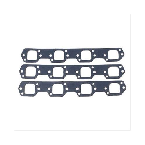 Trick Flow Exhaust Gaskets, Header, Steel Core Laminate, For Ford, Small Block, Twisted Wedge Heads, Pair