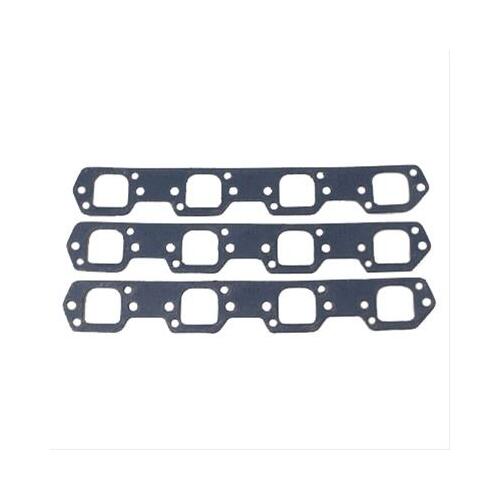 Trick Flow Exhaust Gaskets, Header, Steel Core Laminate, For Ford, Small Block, ® Twisted Wedge® Heads, Pair