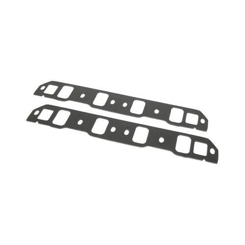 Trick Flow Intake Gaskets, Compressed Fiber Laminate, Rectangular Port, .120 in. Thick, For Ford, Small Block, Pair