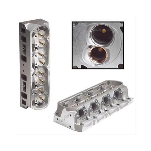 Trick Flow Cylinder Head, Twisted Wedge 206, Fast As Cast , Bare, 61cc CNC Chambers, O-Ringed, Small For Ford, Each