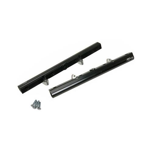 Trick Flow Fuel Rails, TFX™, EFI, Aluminum, Black Anodized, For Ford, Small Block, Kit