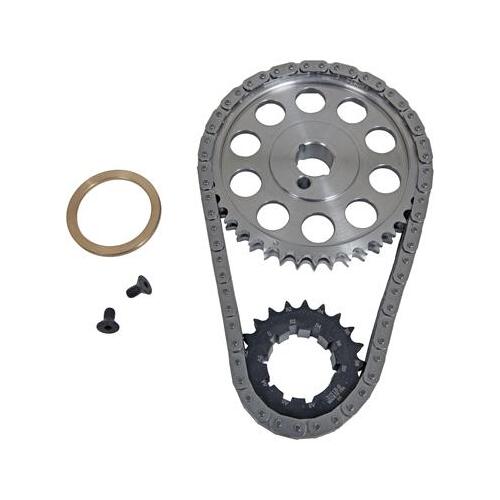 Trick Flow Timing Chain and Gear Set, True Roller, Double Roller, Billet Steel Sprockets, For Ford, Small Block, Set