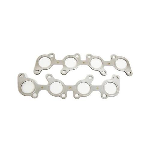 Trick Flow Exhaust Gaskets, Header, Multi-Layer Steel, Round Port, For Ford, Modular V8, Pair