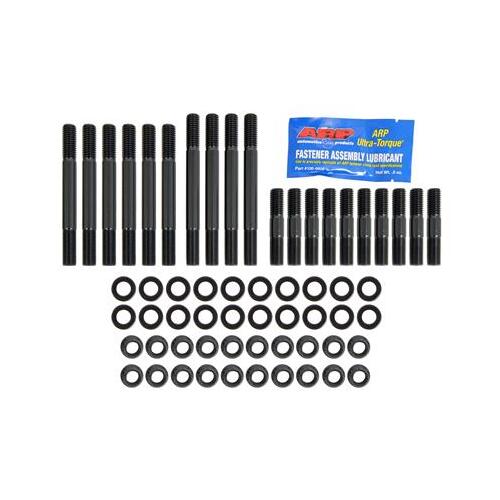 Trick Flow Cylinder Head Fastener, Stud, Chromoly, Black Oxide, Mopar, Small Block LA, Kit