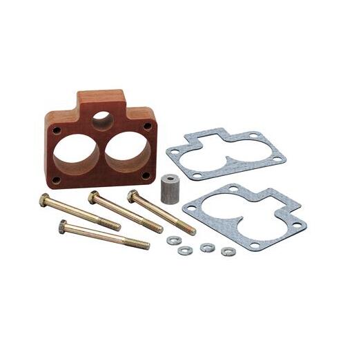 Trick Flow Throttle Body Spacer, Phenolic, Natural, 1 in., For Dodge, Ram/D/W-Series Pickup, Each