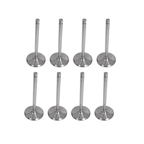 Trick Flow Valves, Intake, Stainless Steel, 2.190 in. Diameter, .341 in. Stem, 5.400 in. Length, Big For Chrysler, Set of 8