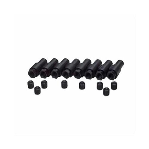Trick Flow Rocker Arm Nuts, Roller Rockers, 3/8 in.-24 Thread, .600 in. Outside Diameter, Set of 8
