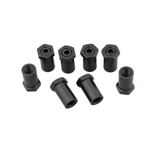 Trick Flow Rocker Arm Nuts, Roller Rockers, 7/16 in.-20 Thread, .600 in. Outside Diameter, Set of 8