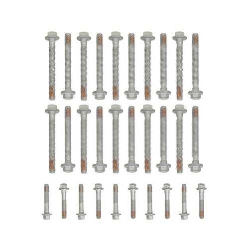 Trick Flow Cylinder Head Bolt Kit, Hex Head, Chromoly, Black Oxide, Torque-to-Yield, 2004+ Short Style, GM LS, Each