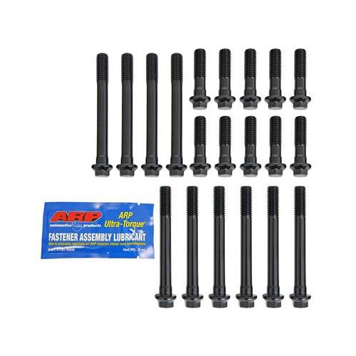 Trick Flow Cylinder Head Fastener, Bolt, Chromoly, Black Oxide, Mopar, Small Block LA, Kit