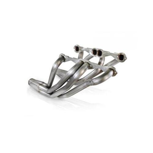 Trick Flow Headers, Long Tube, Stainless Steel, Natural, 1.75 in. Tube, 3.00 in. Collector, For Chevrolet, Small Block, Pair