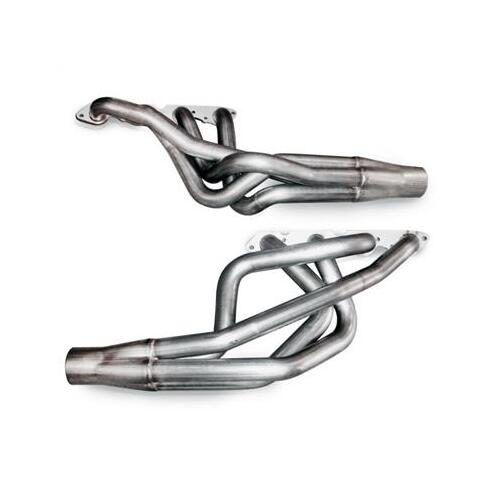 Trick Flow Headers, Long Tube, Stainless Steel, Natural, 2.00 in. Tube, 3.00 in. Collector, For Chevrolet, Big Block, Pair